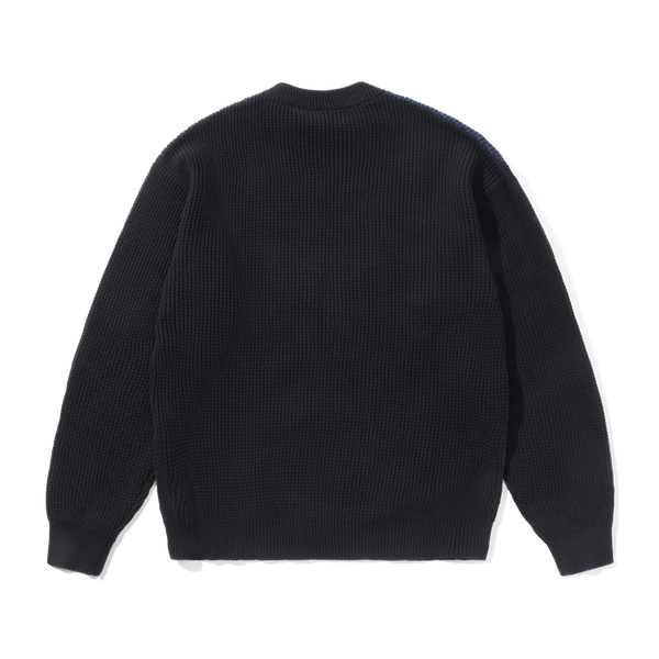 Butter Goods Sun Ra Knit Sweater, Black