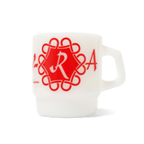 Sun Ra Glass Mug, White
