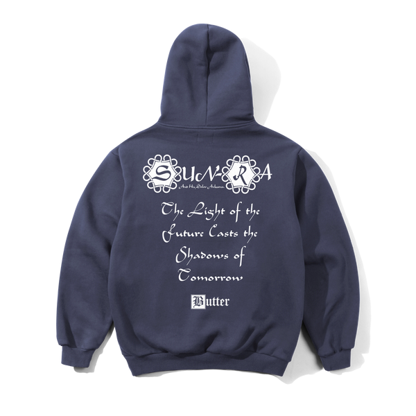 Butter Goods Sun Ra Pullover Hood, Washed Space