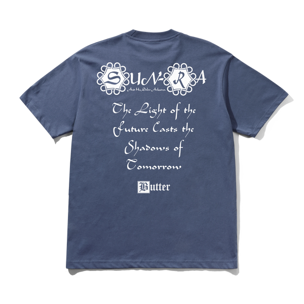 Butter Goods Sun Ra Tee, Washed Steel