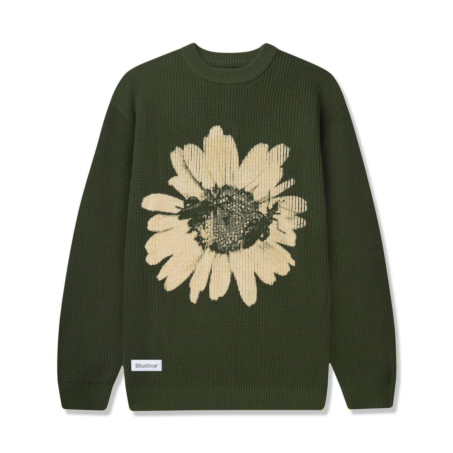 Sunflower Knit Sweater, Army