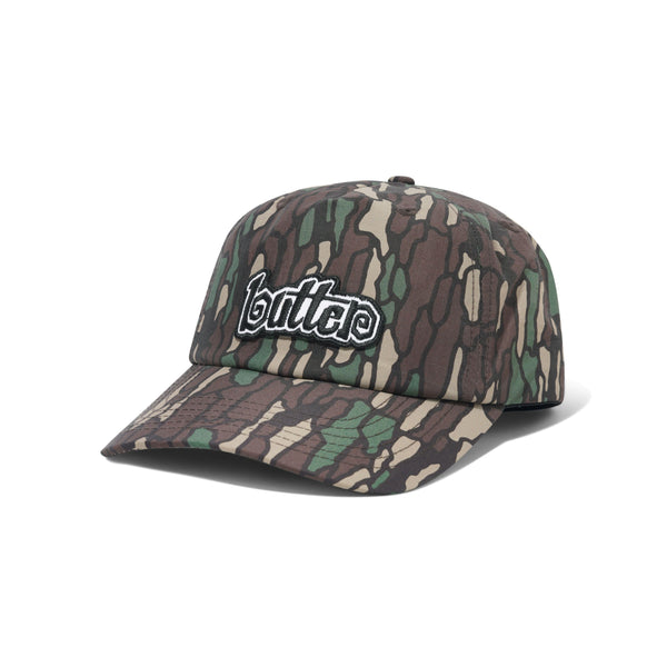 Butter Goods Swirl 5 Panel Cap, Camo