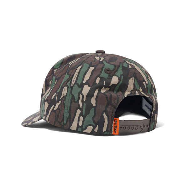 Butter Goods Swirl 5 Panel Cap, Camo