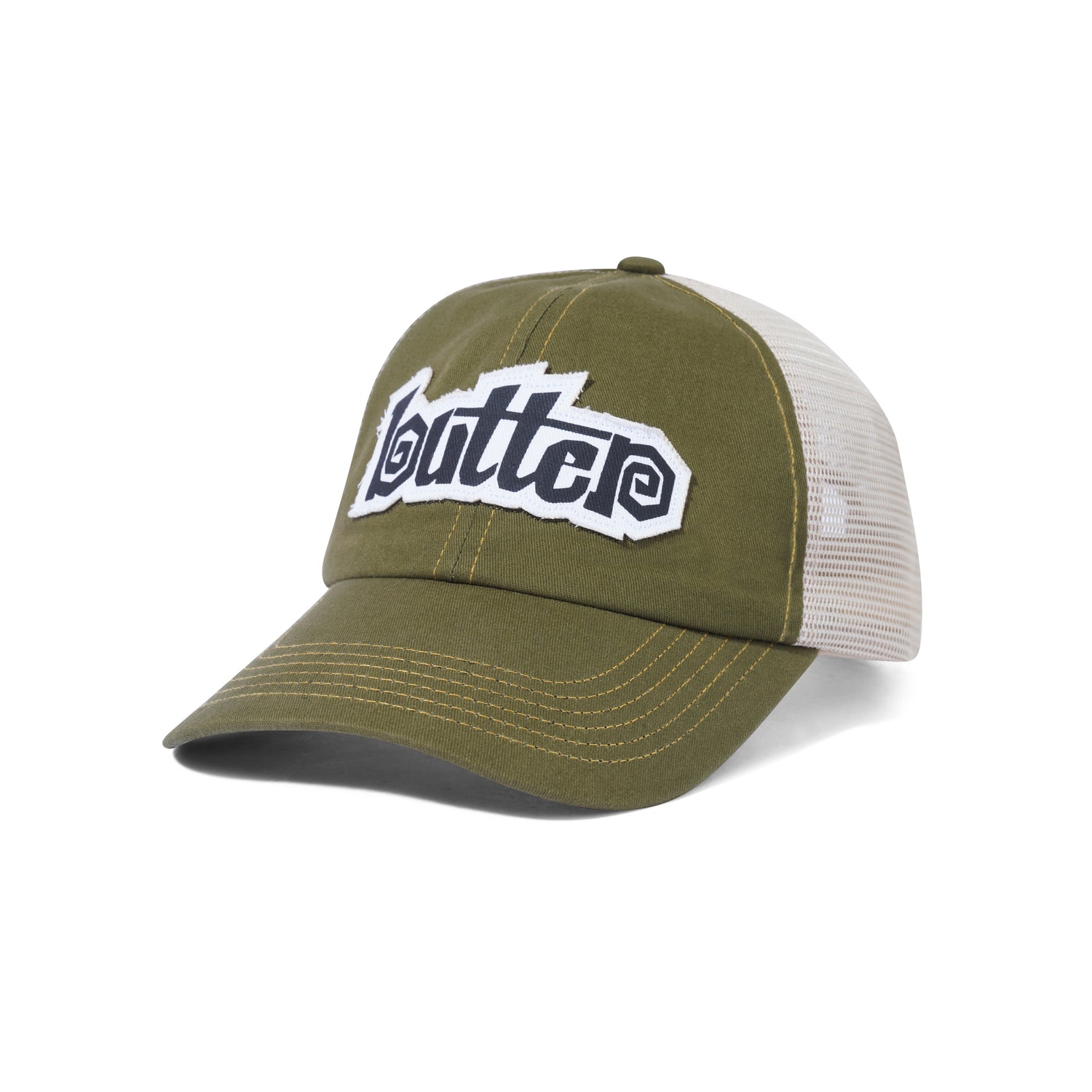 Swirl Trucker Cap, Army