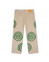 Swirls Twill Pant, Khaki