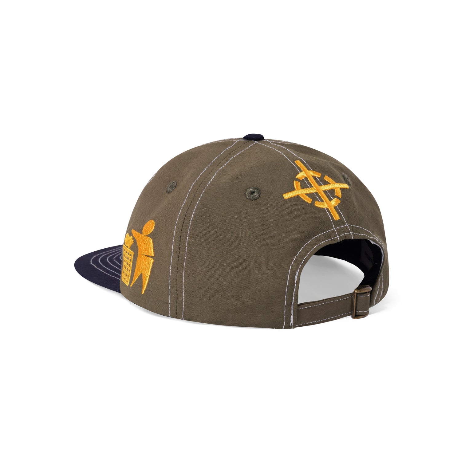 Symbols 6 Panel Cap, Army / Navy