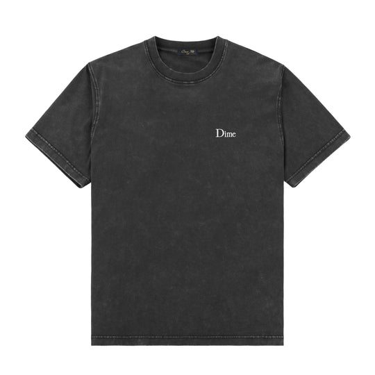 Classic Small Logo Tee, Faded Black