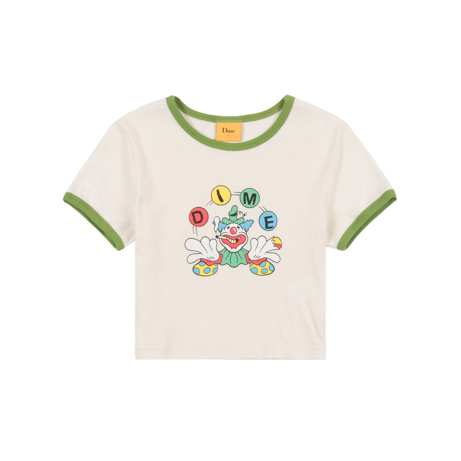 Carnival Baby Tee, Off White