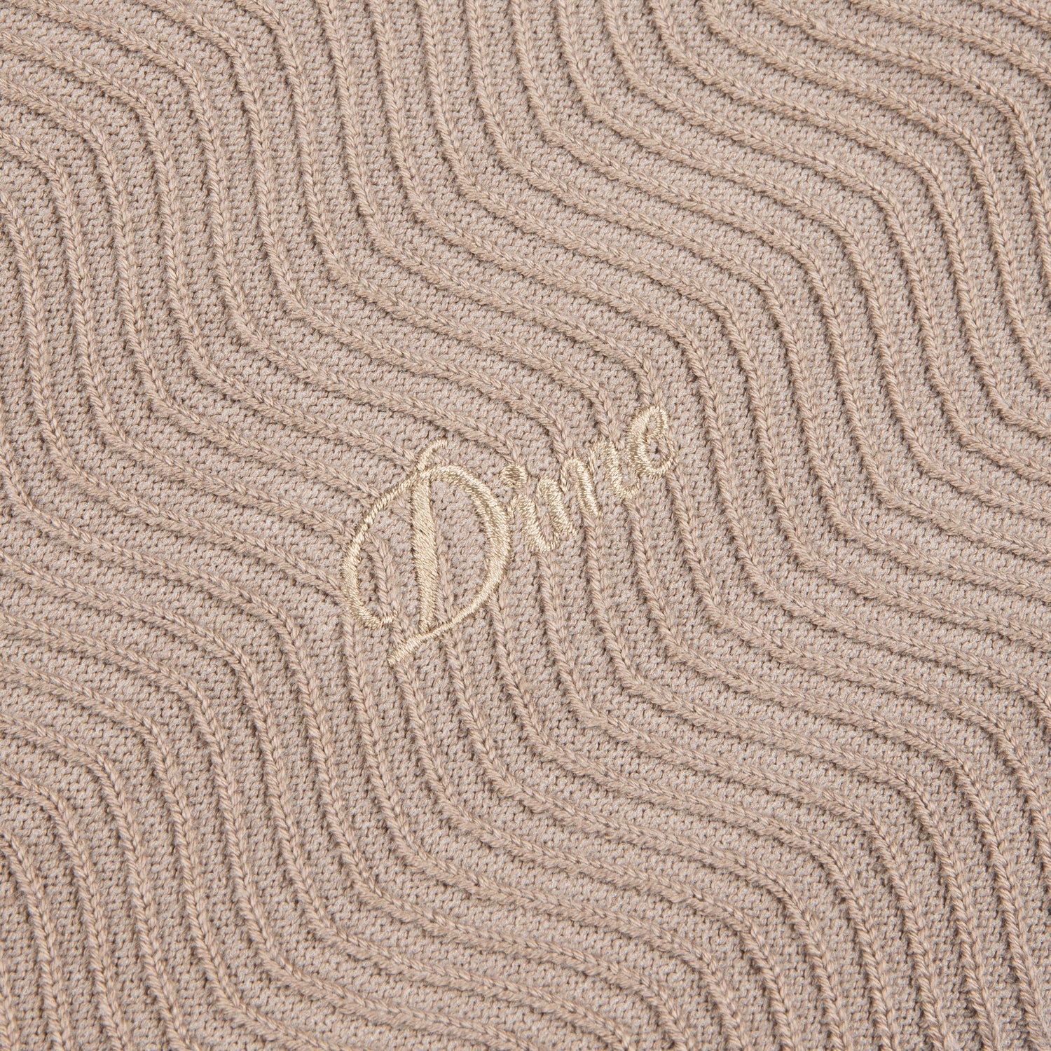 Wave Cable Knit, Tan