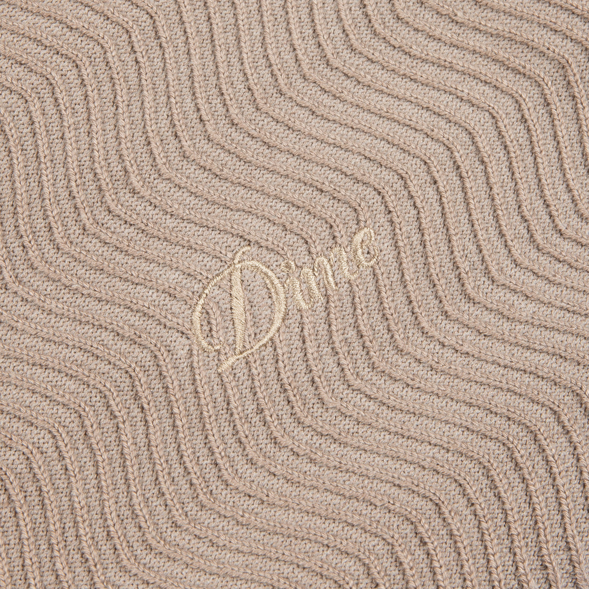 Wave Cable Knit, Tan