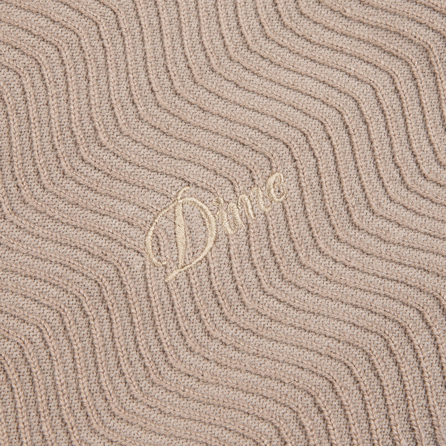 Wave Cable Knit, Tan