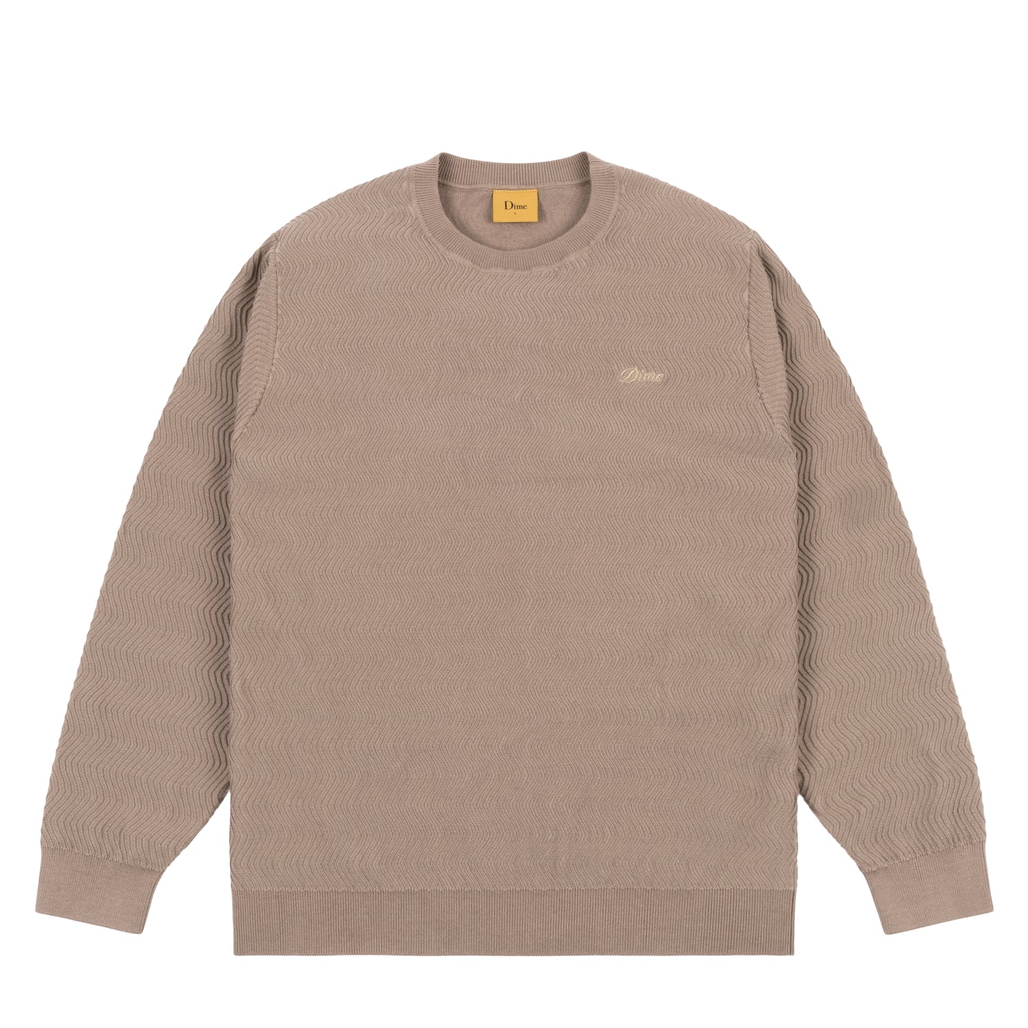 Wave Cable Knit, Tan