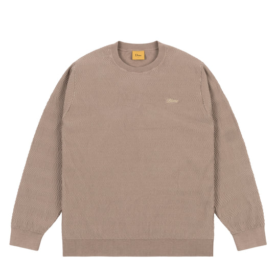 Wave Cable Knit, Tan