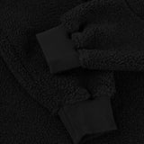 Polar Fleece Sherpa Zip, Black