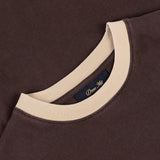 Space Ringer Tee, Brown
