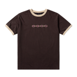 Space Ringer Tee, Brown