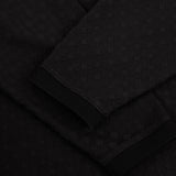 Jacquard LS Polo, Black