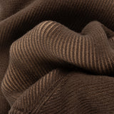 Printed Rib Sweater, Brown/Tan