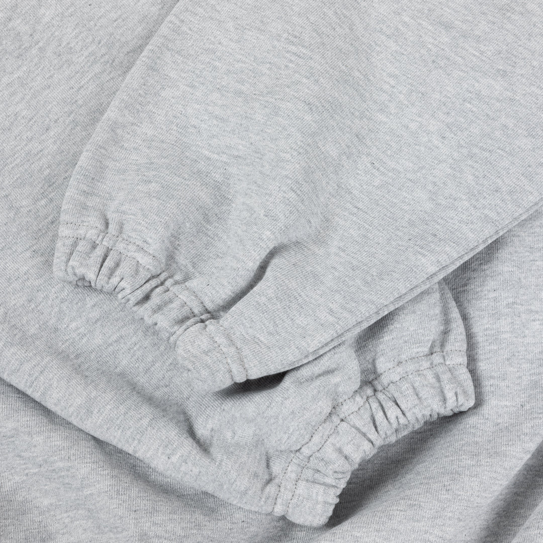 Classic Terry Quarter Zip, Heather Gray