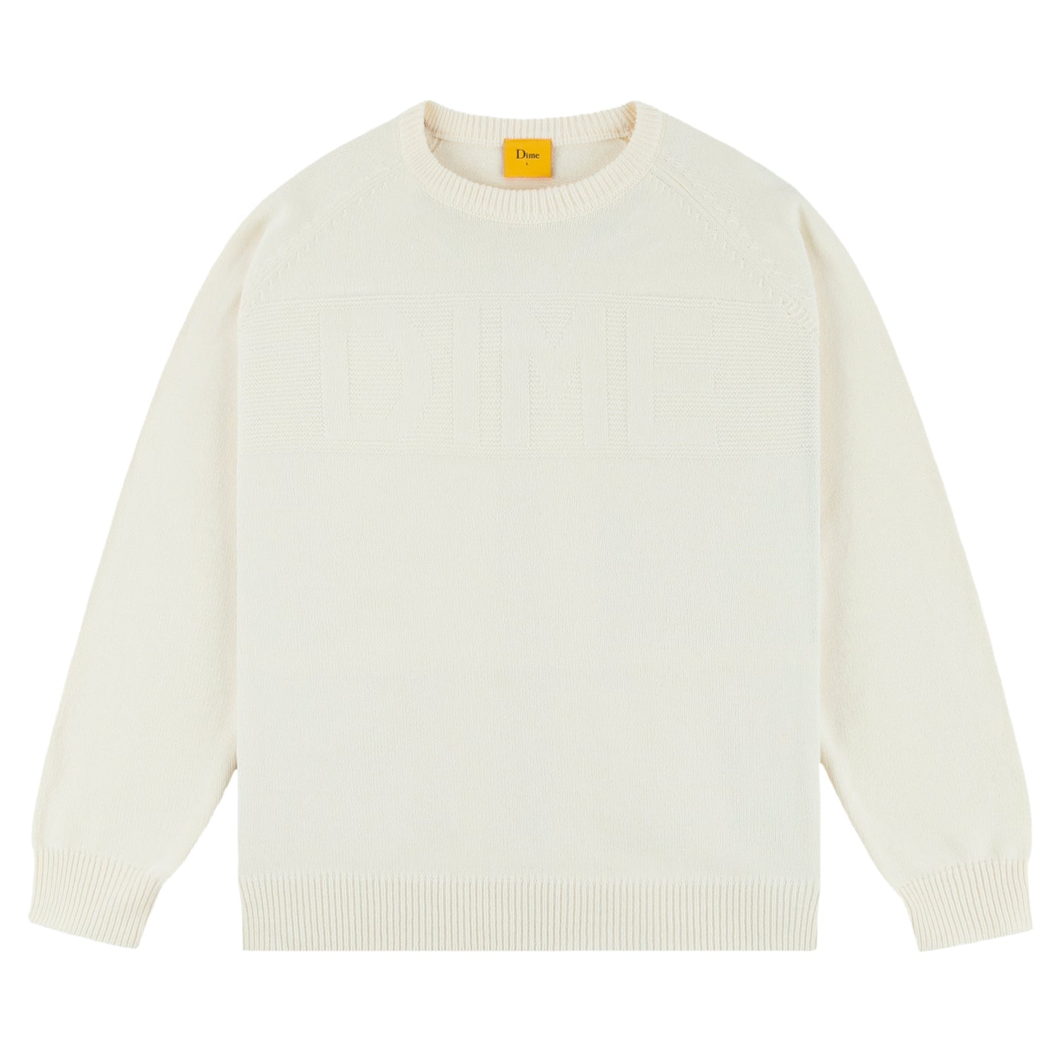 Tonal Light Knit Sweater, Off White