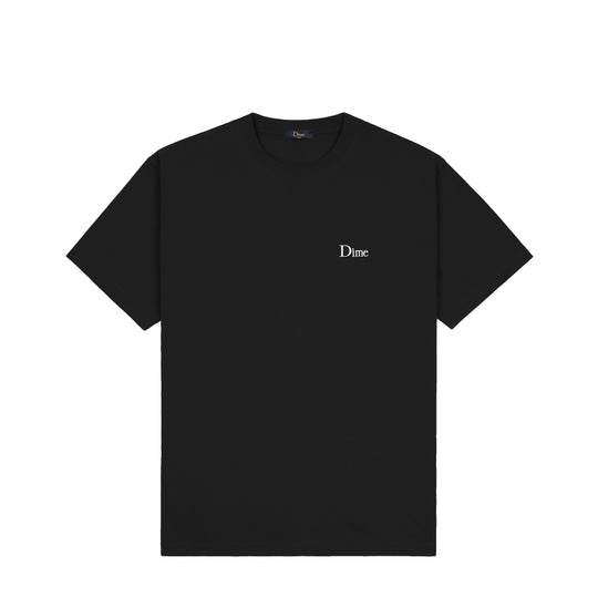 Classic Small Logo Tee, Black / White
