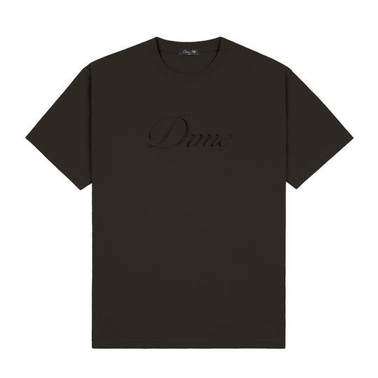 Cursive Tee, Vintage Black