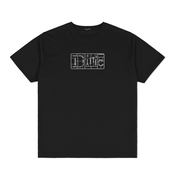Dime Classic Plastic Tee, Black