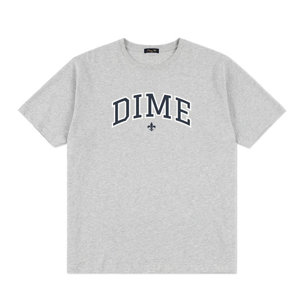 Dime Varsity Tee, Heather Gray