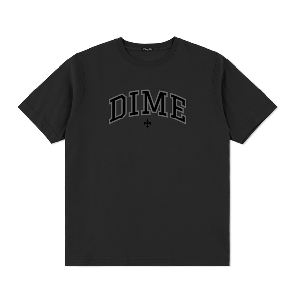 Dime Varsity Tee, Pirate Black