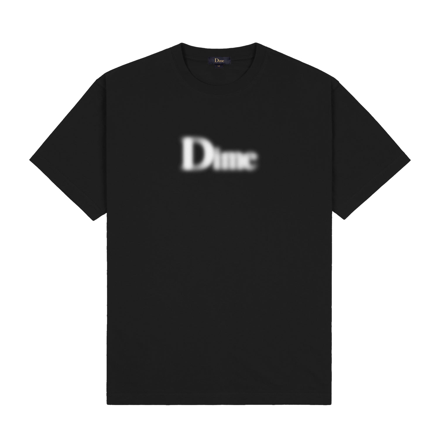 Classic Blurry Tee, Black