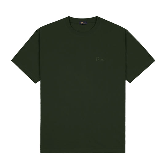Classic Small Logo Tee, Forest Green