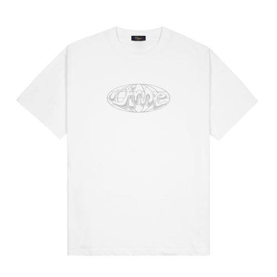 Globe Tee, White