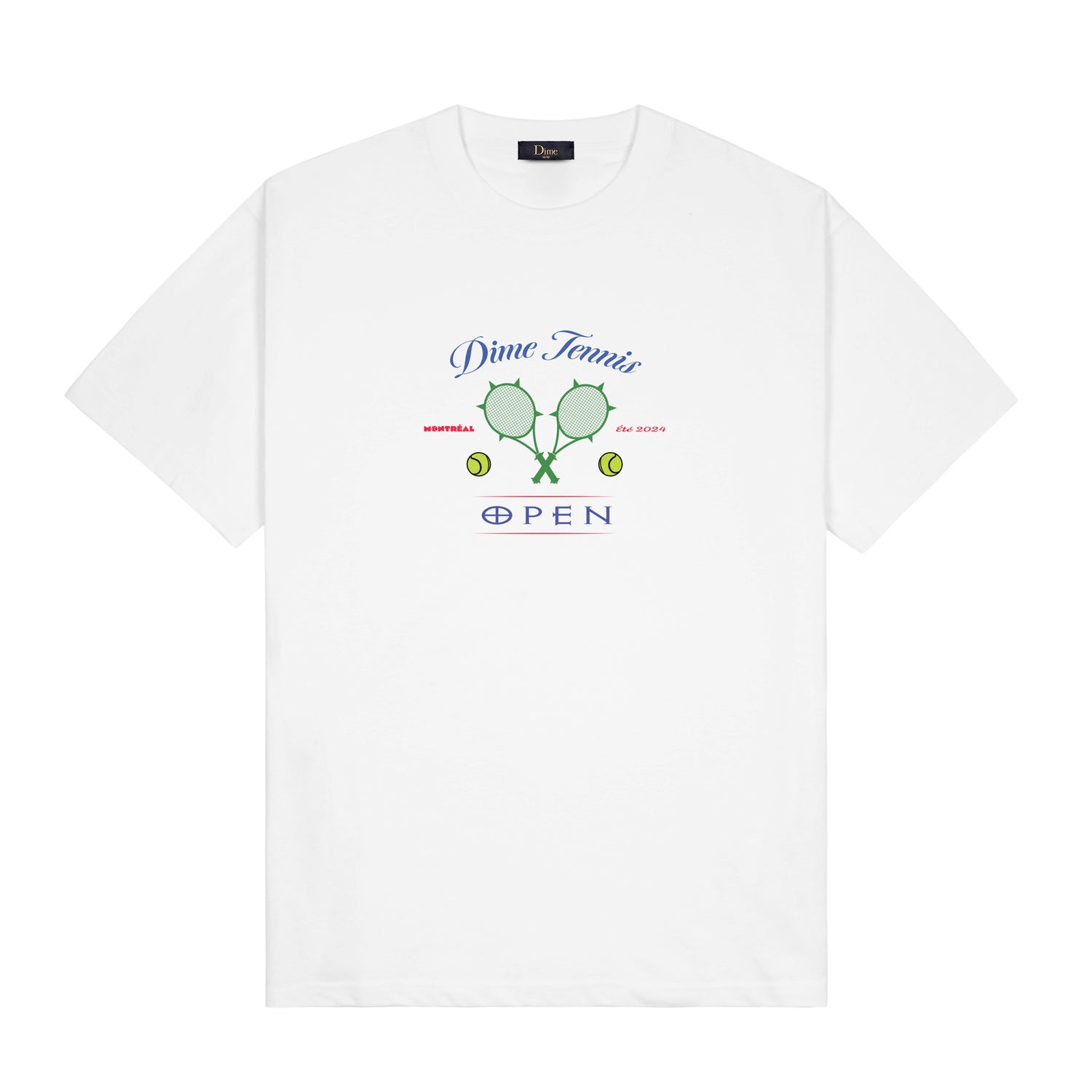 Court Tee, White