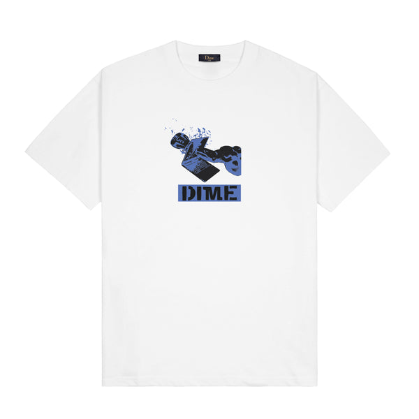 Dime Ragequit Tee, White