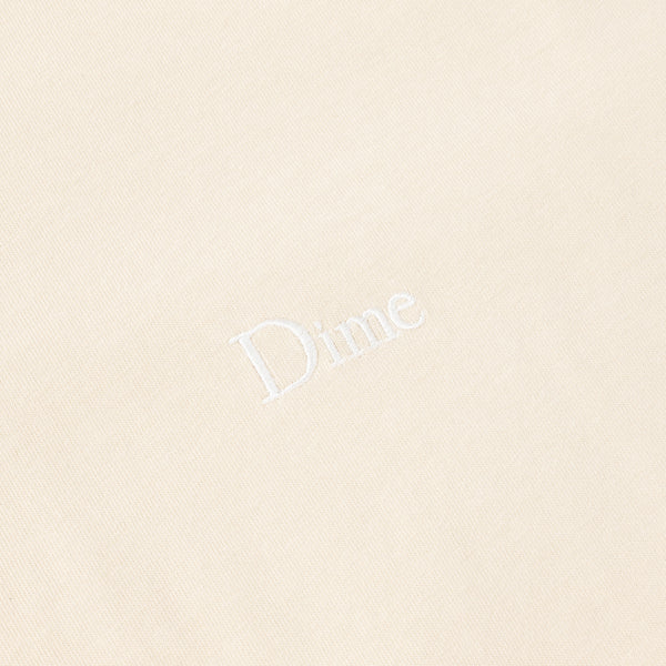 Dime Classic Small Logo Tee, Fog