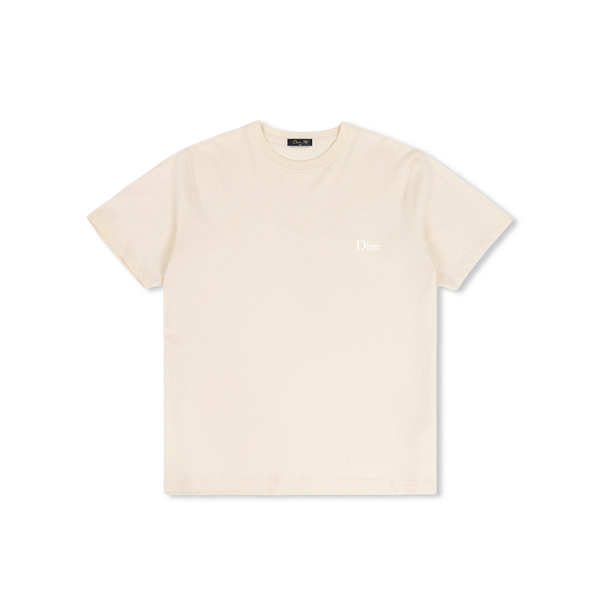 Dime Classic Small Logo Tee, Fog