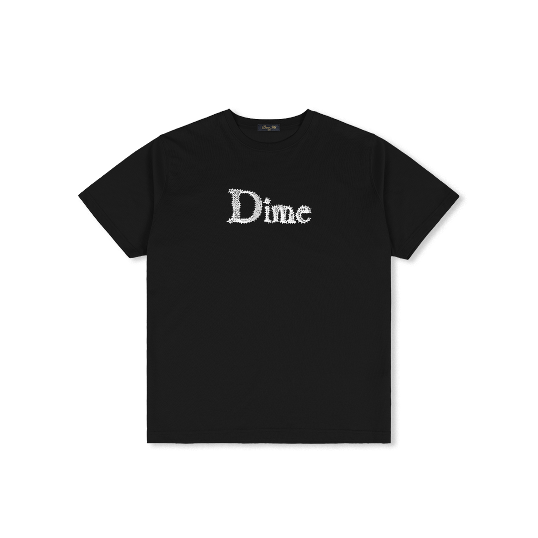 Classic Spiked Tee, Black