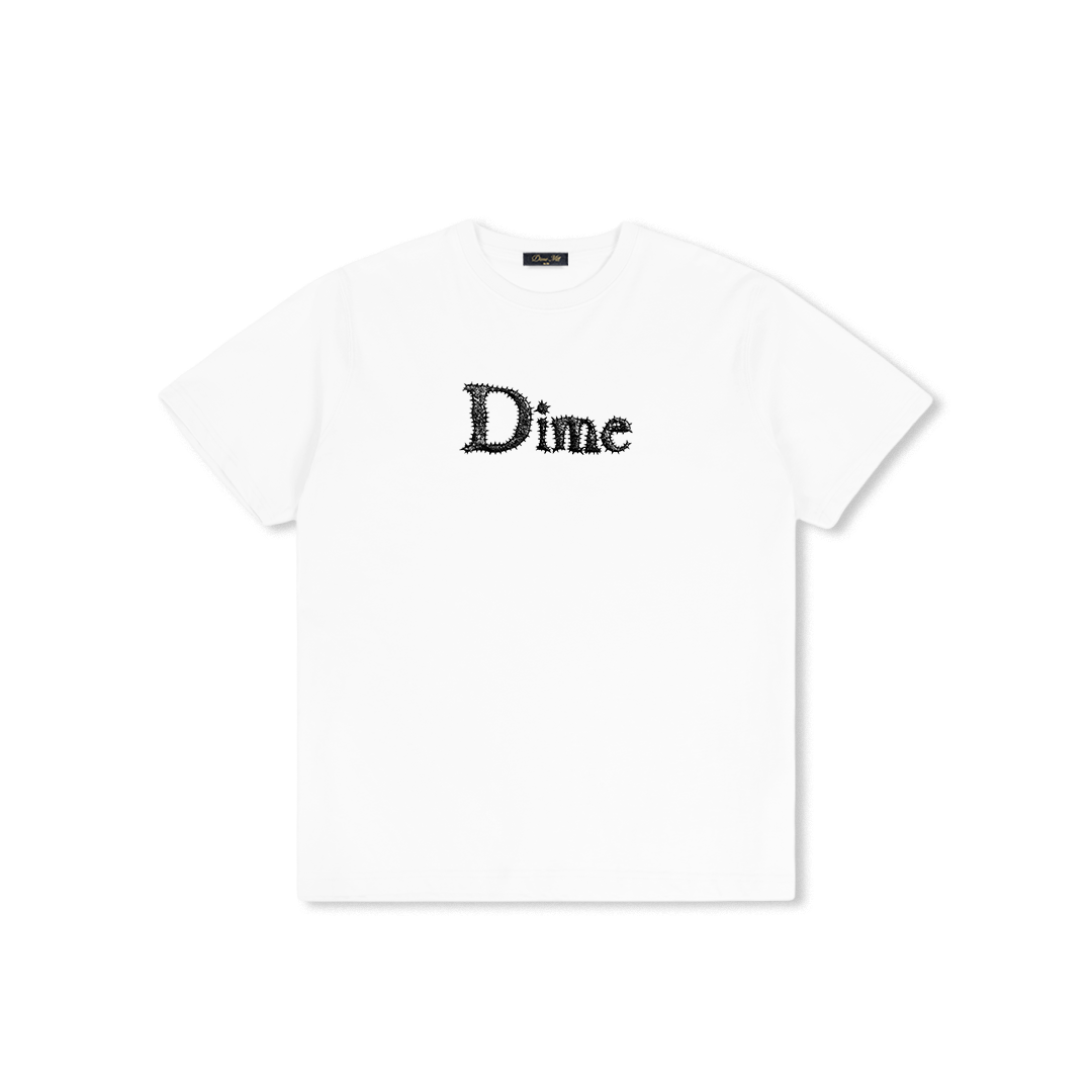 Classic Spiked Tee, White