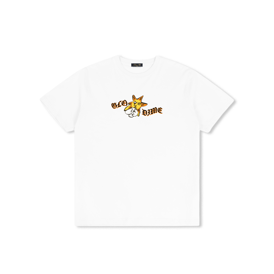 Glo Dime Sun Tee, White
