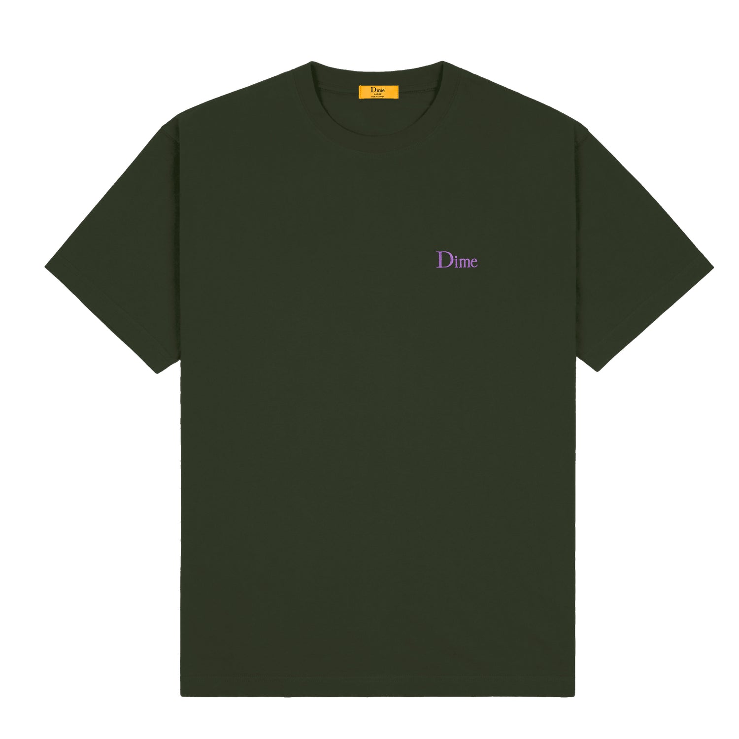 Classic Small Logo Tee, Forest Green