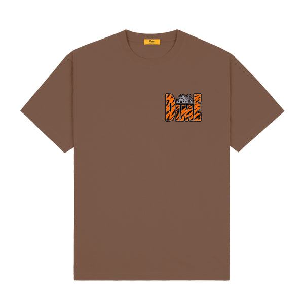 Dime Club Tee, Dark Brown