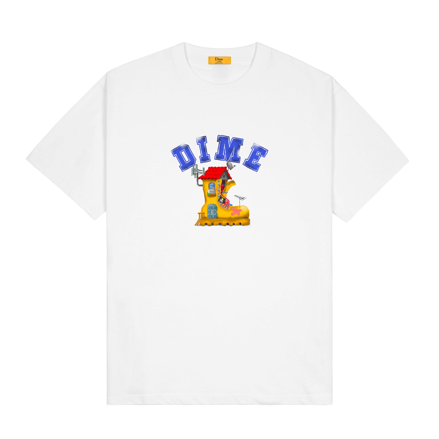 House Tee, White