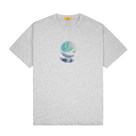 Snow Globe Tee, Heather Grey