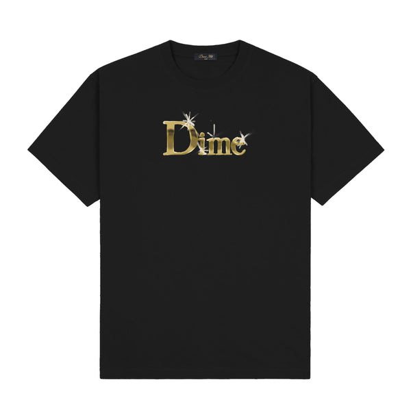 Dime Classic Shiny Tee, Black