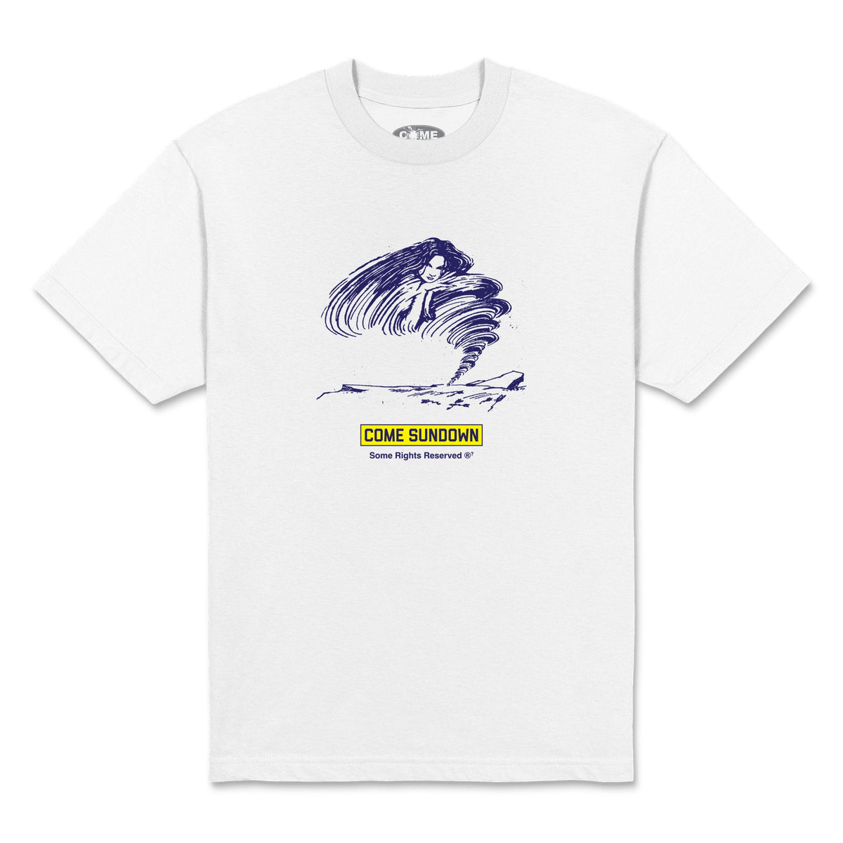 Twist Tee, White