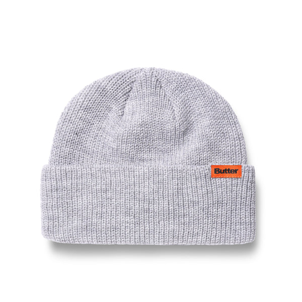 Butter Goods Tall Wharfie Beanie, Ash