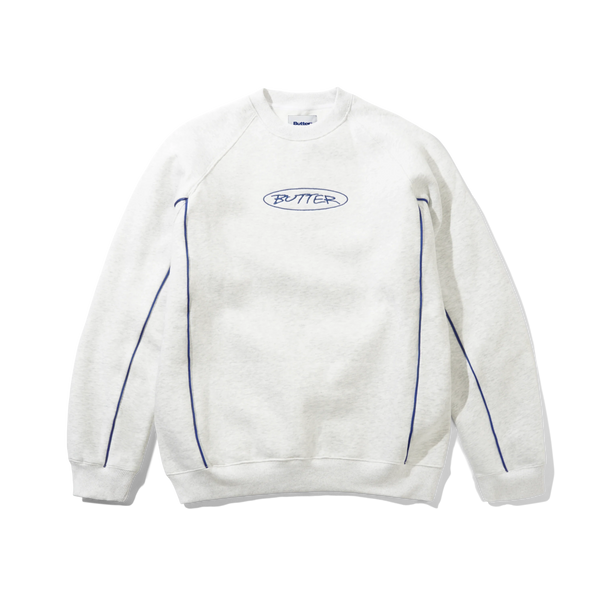 Butter Goods Team Panel Crewneck, Ash