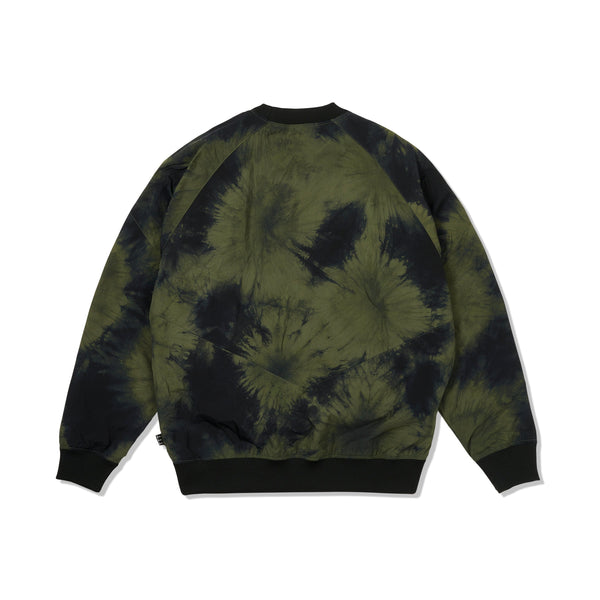 The Trilogy Tapes TTT Tech Sports Crew, Black / Olive Marble