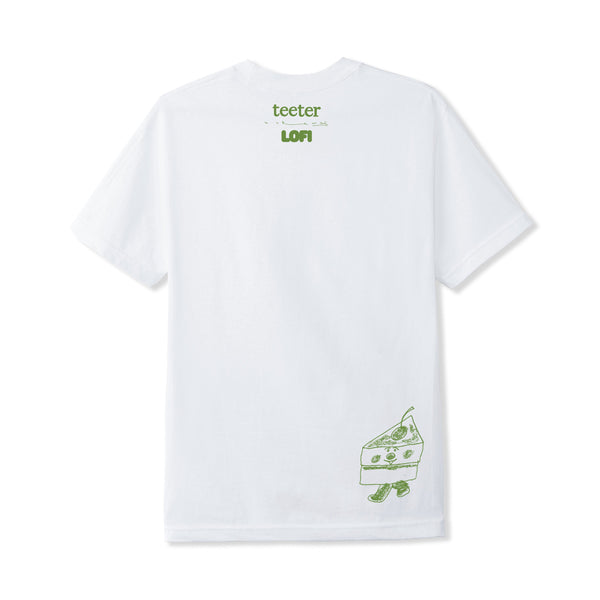 Lo-Fi Teeter Tee, White