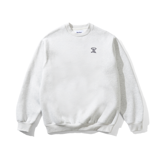 Terrain Basic Crewneck, Ash
